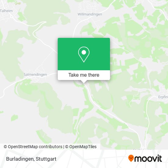 Карта Burladingen