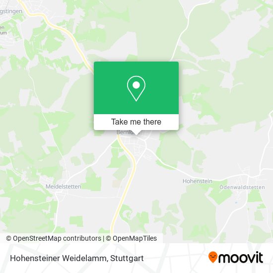 Hohensteiner Weidelamm map
