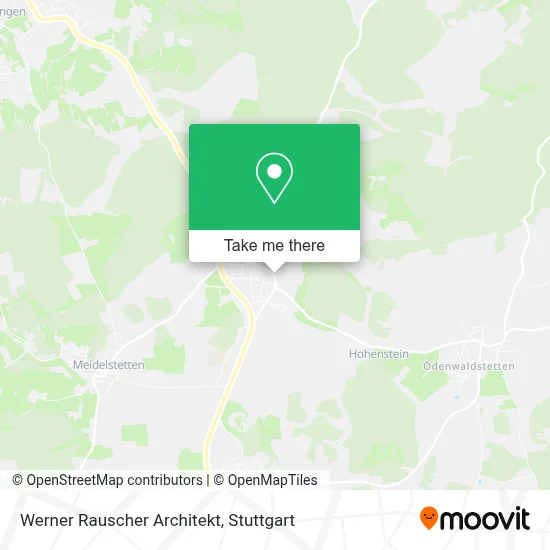 Werner Rauscher Architekt map