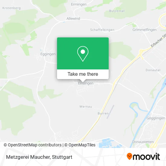 Карта Metzgerei Maucher