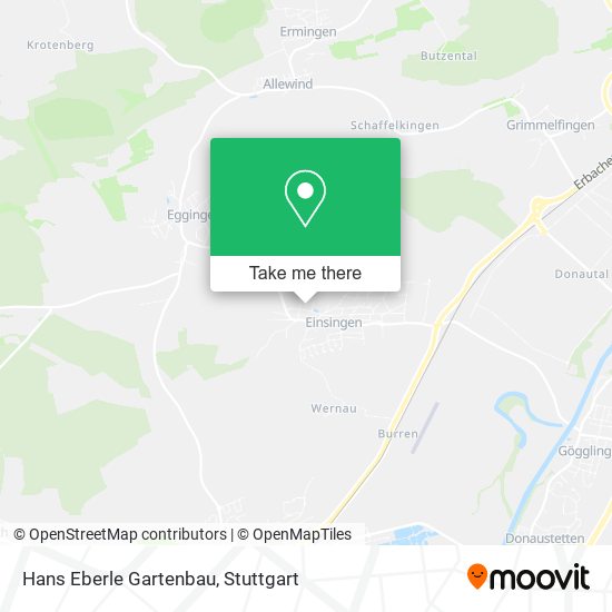 Hans Eberle Gartenbau map