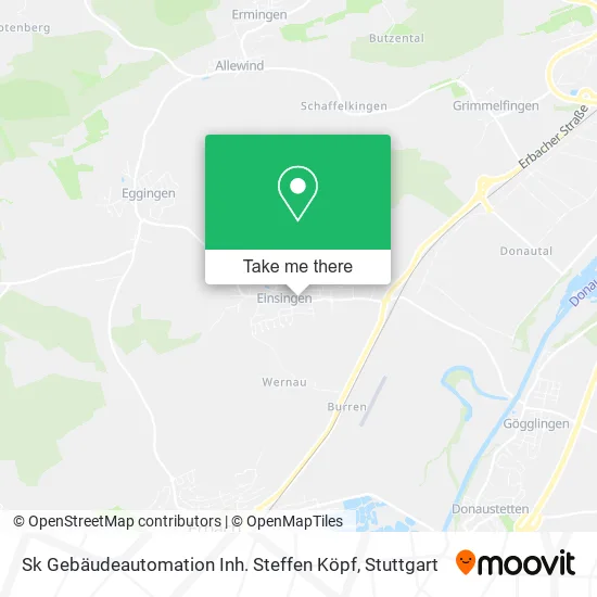 Карта Sk Gebäudeautomation Inh. Steffen Köpf