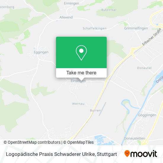 Карта Logopädische Praxis Schwaderer Ulrike