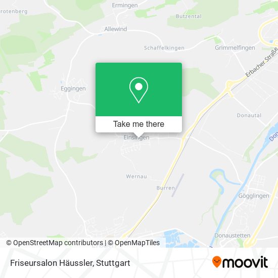 Friseursalon Häussler map
