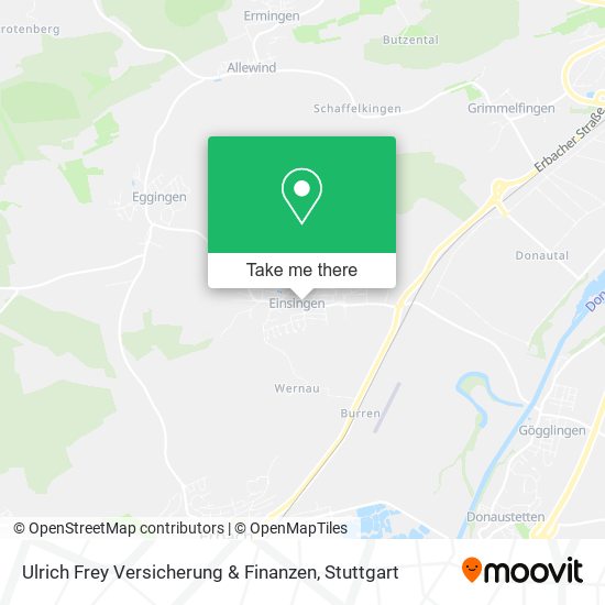 Ulrich Frey Versicherung & Finanzen map