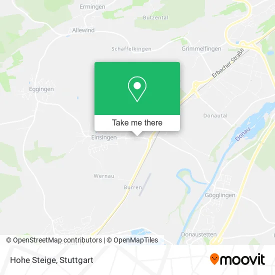 Карта Hohe Steige