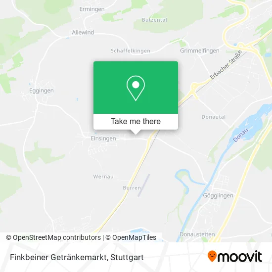 Карта Finkbeiner Getränkemarkt