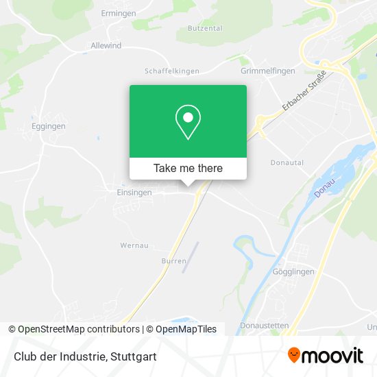 Карта Club der Industrie