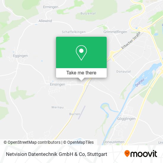 Netvision Datentechnik GmbH & Co map
