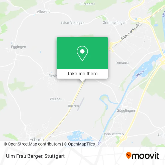 Карта Ulm Frau Berger