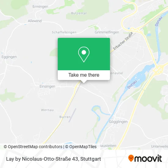 Карта Lay by Nicolaus-Otto-Straße 43