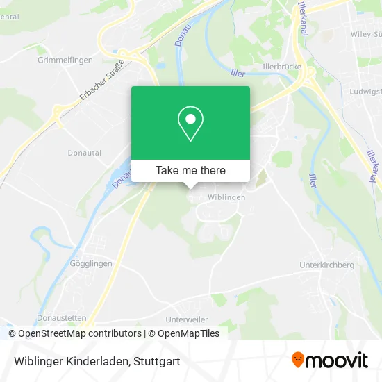 Карта Wiblinger Kinderladen