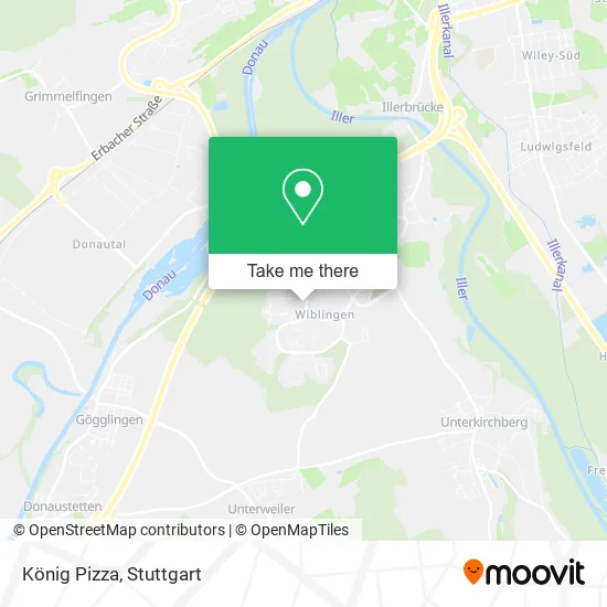 Карта König Pizza
