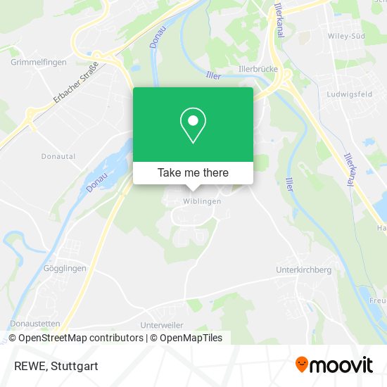 REWE map