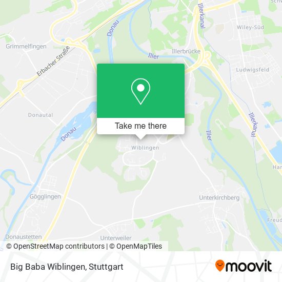 Big Baba Wiblingen map