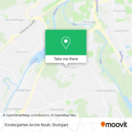 Карта Kindergarten Arche Noah