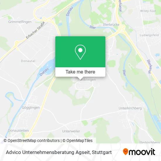 Карта Advico Unternehmensberatung Agseit