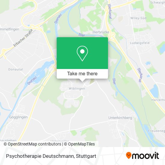 Psychotherapie Deutschmann map