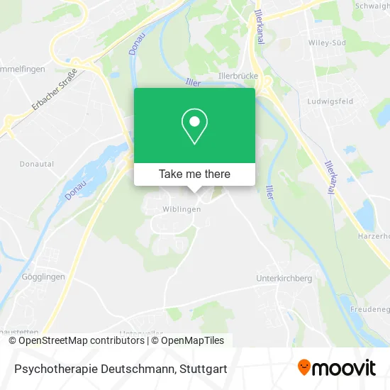 Карта Psychotherapie Deutschmann