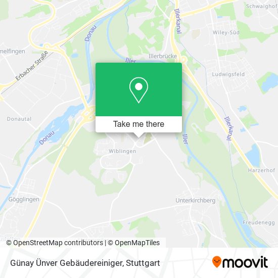 Günay Ünver Gebäudereiniger map