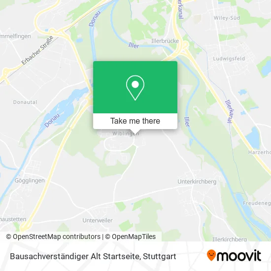Карта Bausachverständiger Alt Startseite