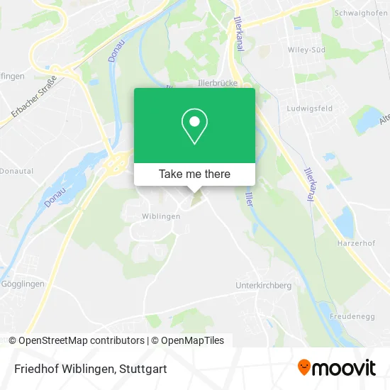 Карта Friedhof Wiblingen