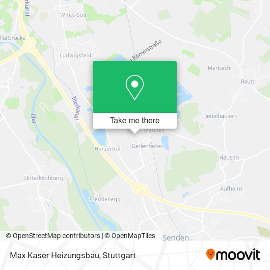 Max Kaser Heizungsbau map