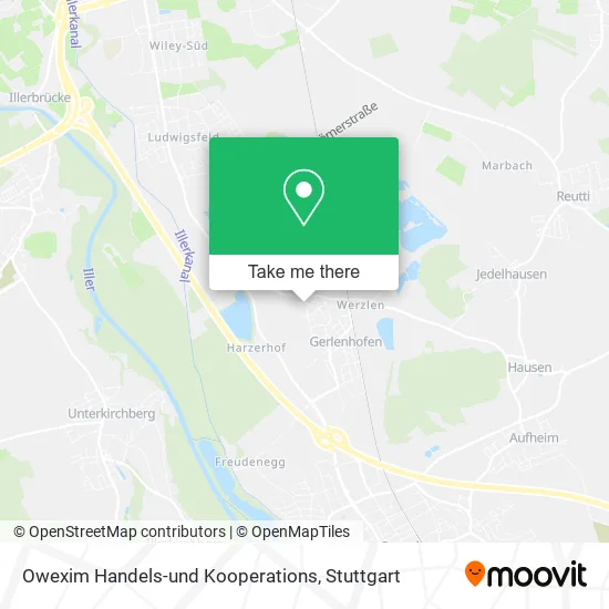 Карта Owexim Handels-und Kooperations