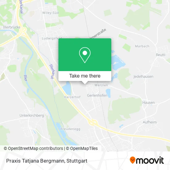 Карта Praxis Tatjana Bergmann