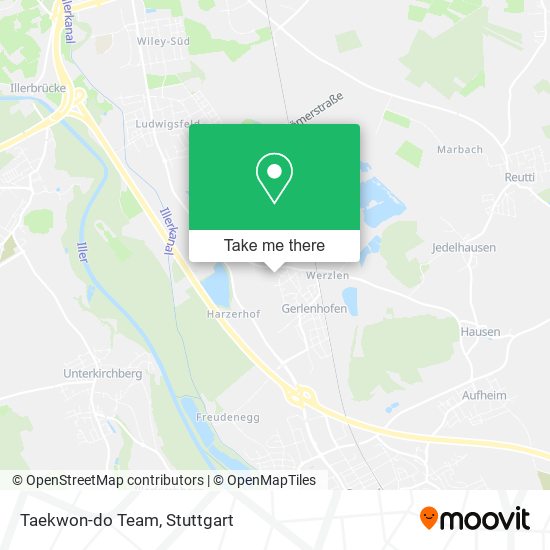 Taekwon-do Team map