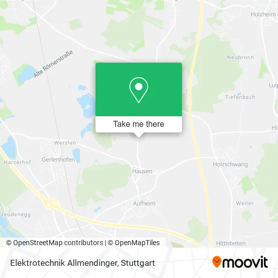 Карта Elektrotechnik Allmendinger