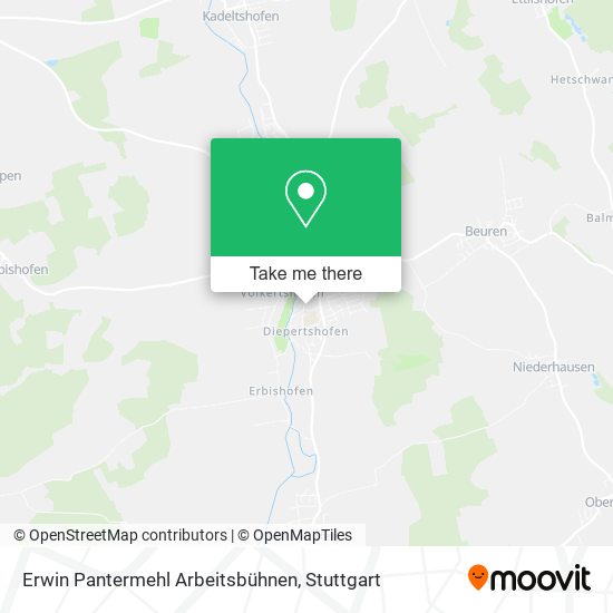Erwin Pantermehl Arbeitsbühnen map