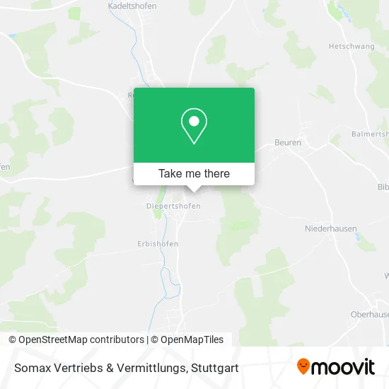 Карта Somax Vertriebs & Vermittlungs