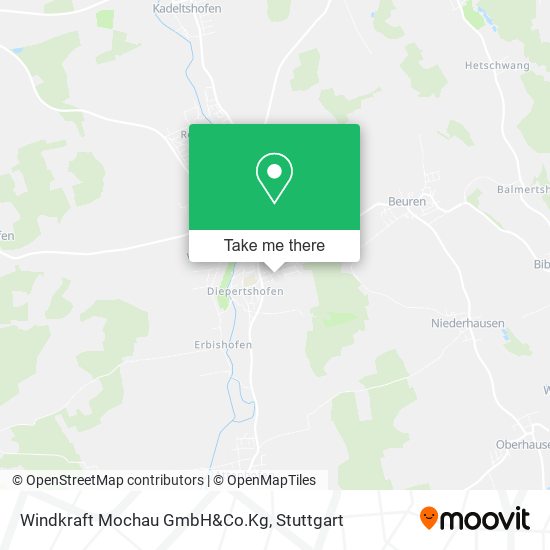 Windkraft Mochau GmbH&Co.Kg map