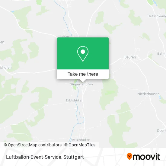 Карта Luftballon-Event-Service