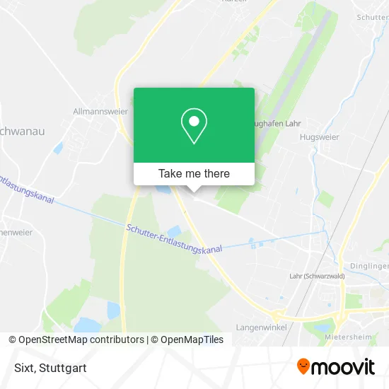 Карта Sixt