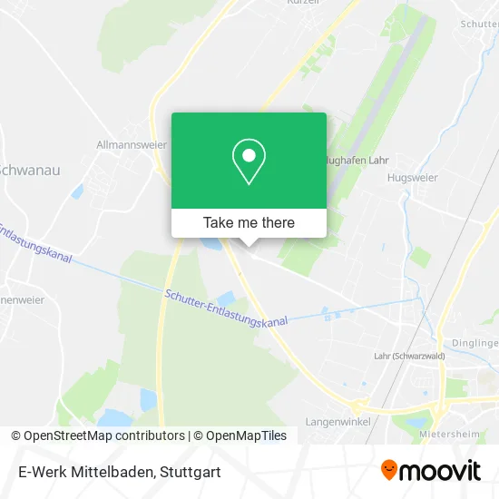 Карта E-Werk Mittelbaden