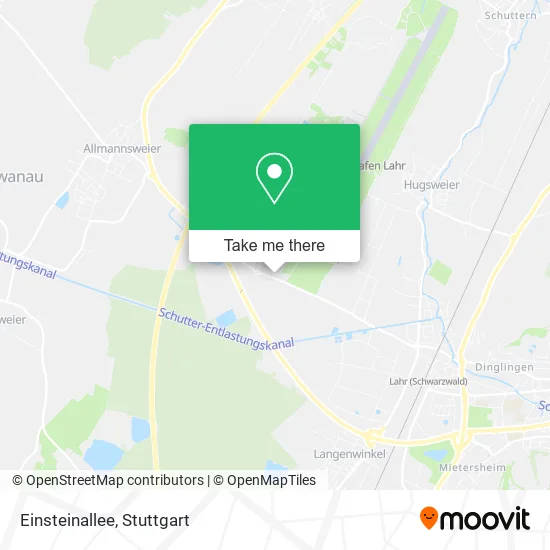 Карта Einsteinallee