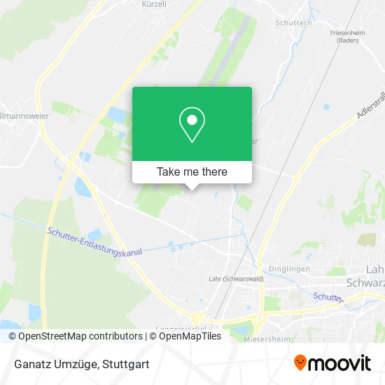 Карта Ganatz Umzüge