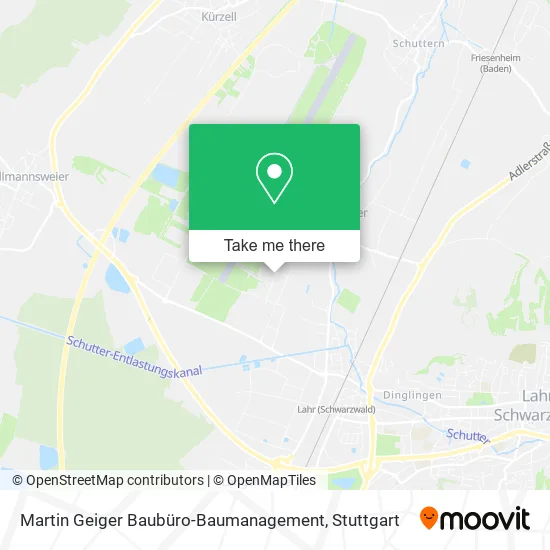 Карта Martin Geiger Baubüro-Baumanagement