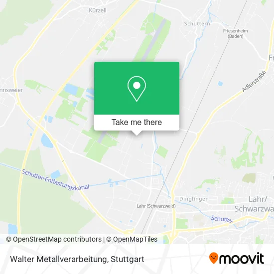 Карта Walter Metallverarbeitung