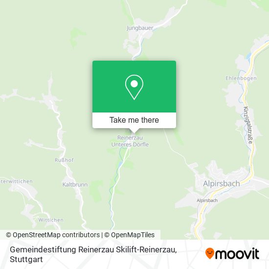 Gemeindestiftung Reinerzau Skilift-Reinerzau map