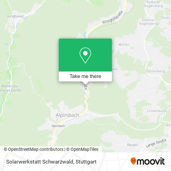Карта Solarwerkstatt Schwarzwald