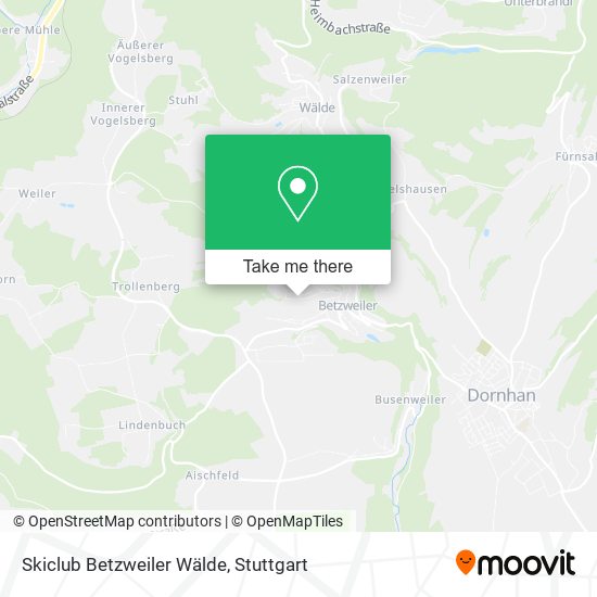 Skiclub Betzweiler Wälde map