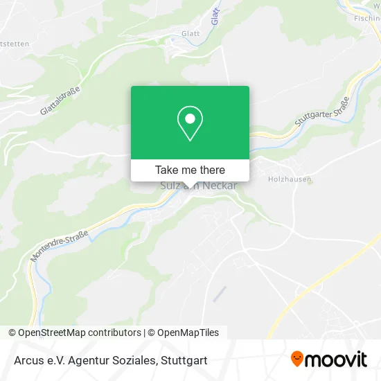 Карта Arcus e.V. Agentur Soziales