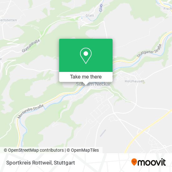 Sportkreis Rottweil map