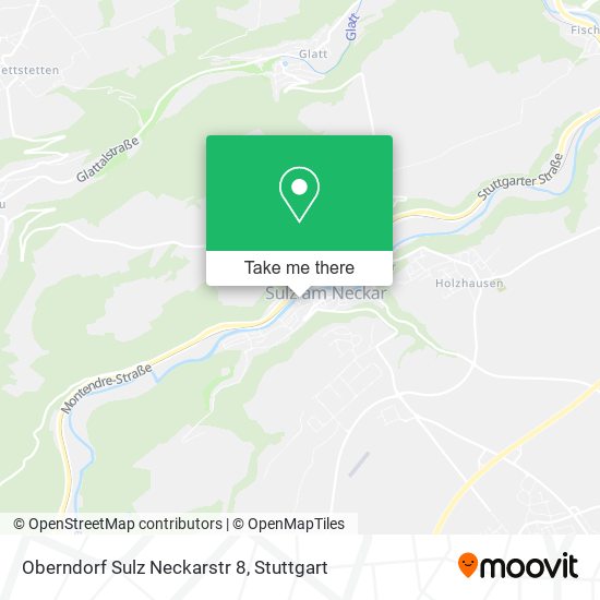 Oberndorf Sulz Neckarstr 8 map