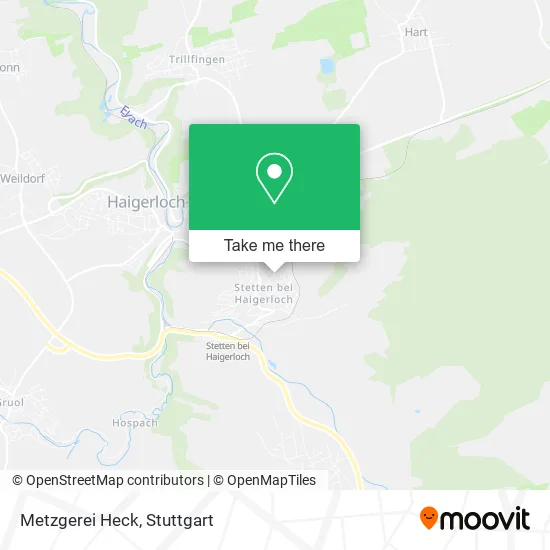 Карта Metzgerei Heck