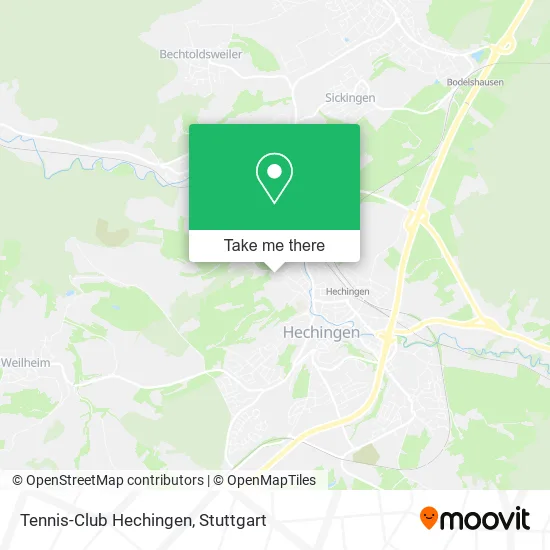 Карта Tennis-Club Hechingen