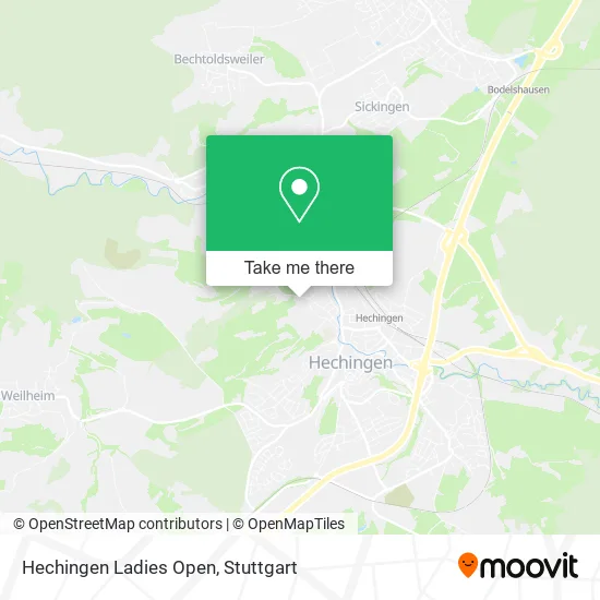 Карта Hechingen Ladies Open